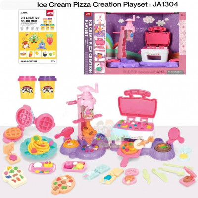 Ice Cream Pizza Creation Playset : JA1304